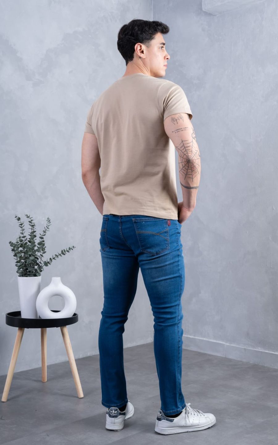 JEANS STRECH SEMI PITILLO AZUL | Wolf Merc