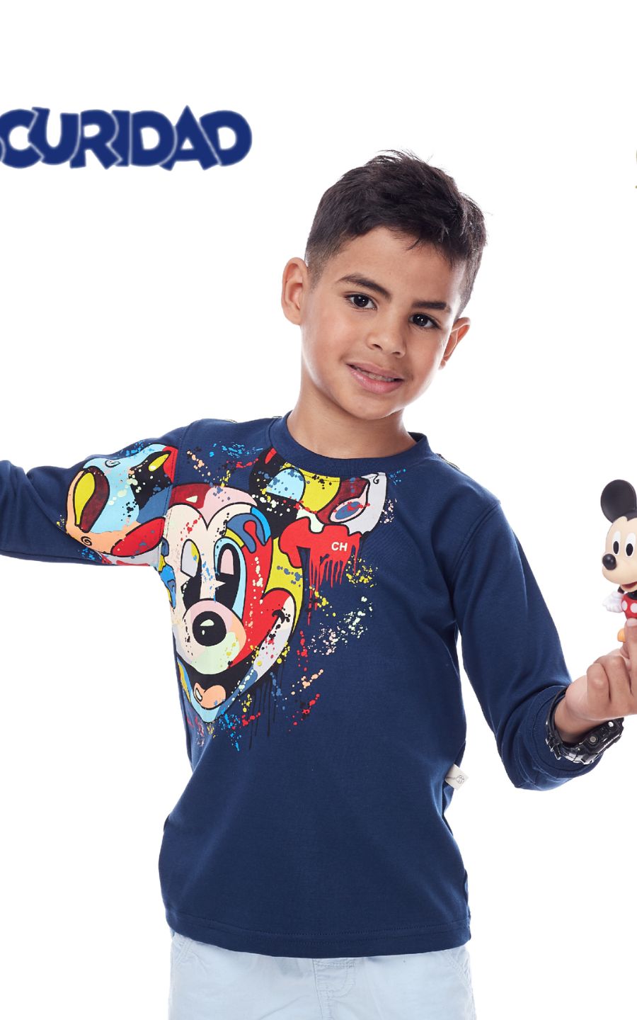POLO MICKEY AZUL| CHUPETIN