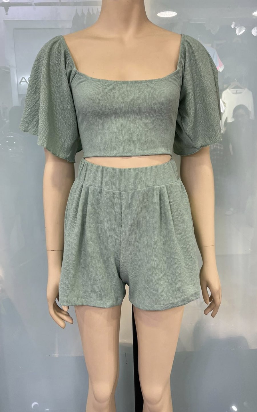 CONJUNTO SHA VERDE | KAPRICHOS