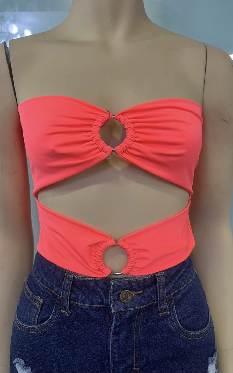 TOP EVA CORAL | KAPRICHOS