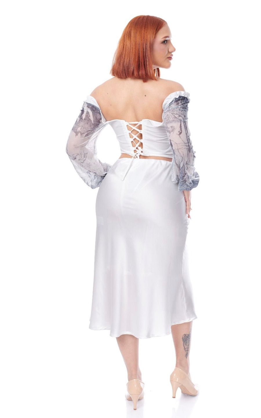 FALDA CLEOPATRA PERLA | FLAVIANA