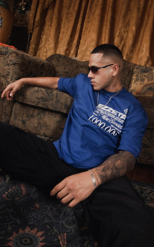 POLO OVERSIZE 1M AZUL | EZZETA