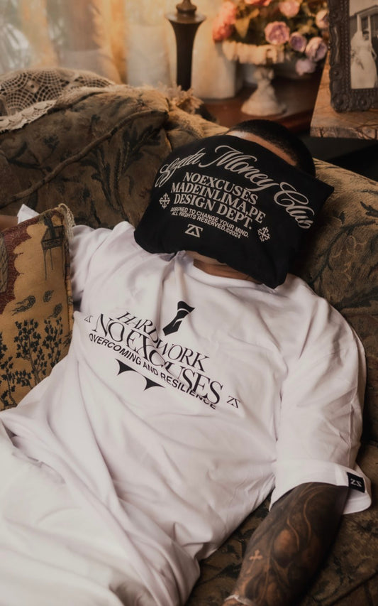 POLO OVERSIZE NO EXCUSES BLANCO | EZZETA