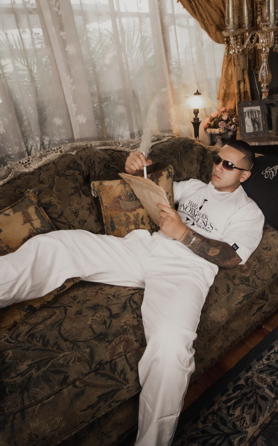 POLO OVERSIZE NO EXCUSES BLANCO | EZZETA