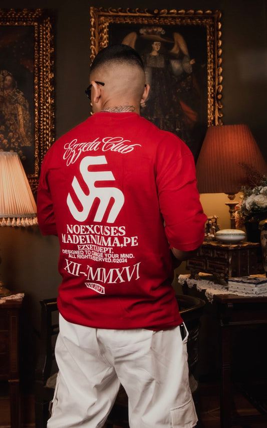 POLO OVERSIZE CLUB ROJO | EZZETA