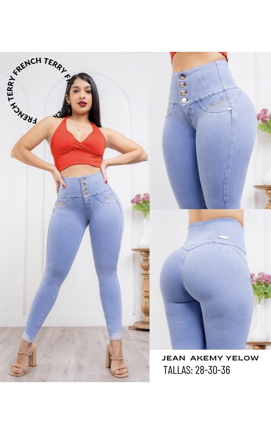 PANTALÓN AKEMY CELESTE | VANISHA