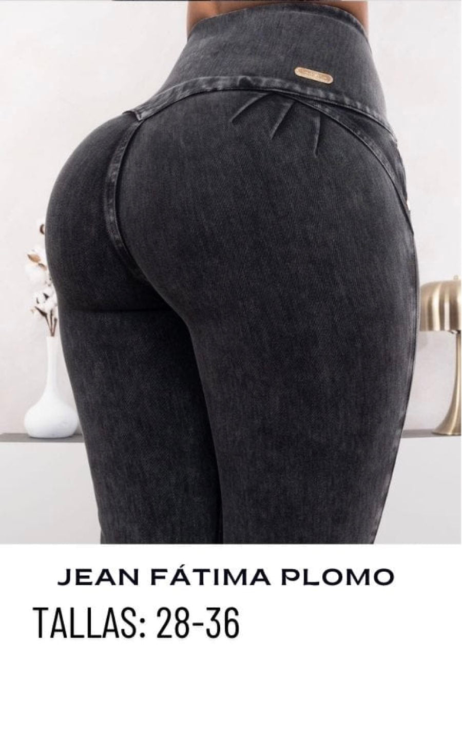 PANTALÓN FATIMA PLOMO | VANISHA