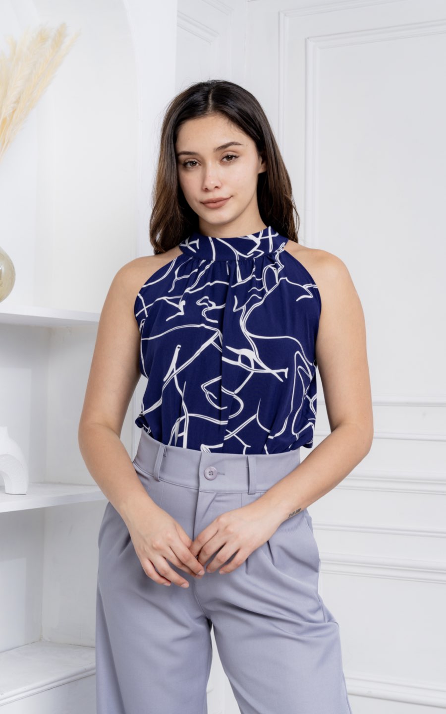 BLUSA LILI AZUL | FLAVIAMA