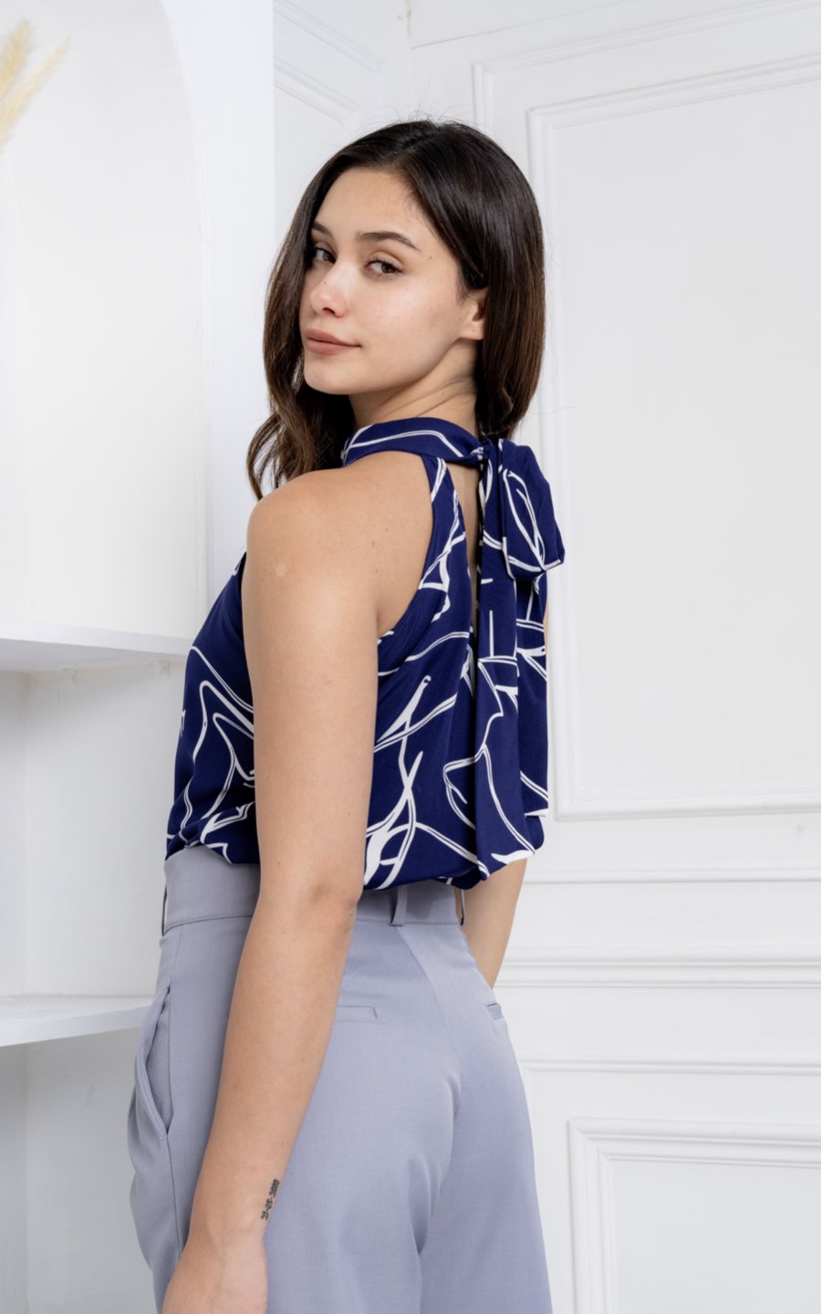 BLUSA LILI AZUL | FLAVIAMA