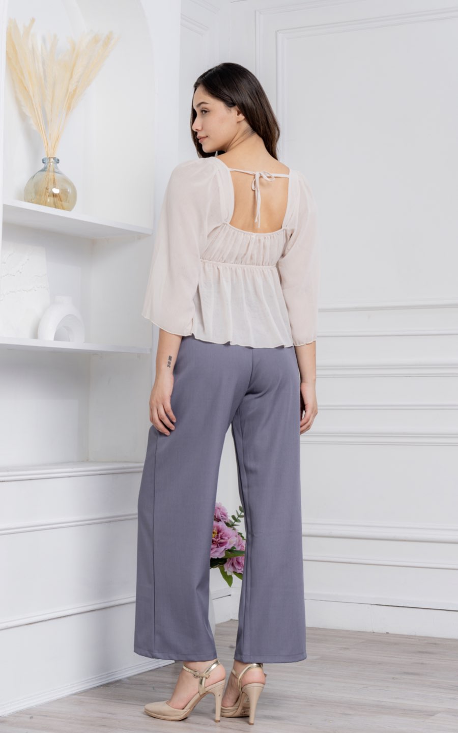 BLUSA CARLA BEIGE | FLAVIAMA