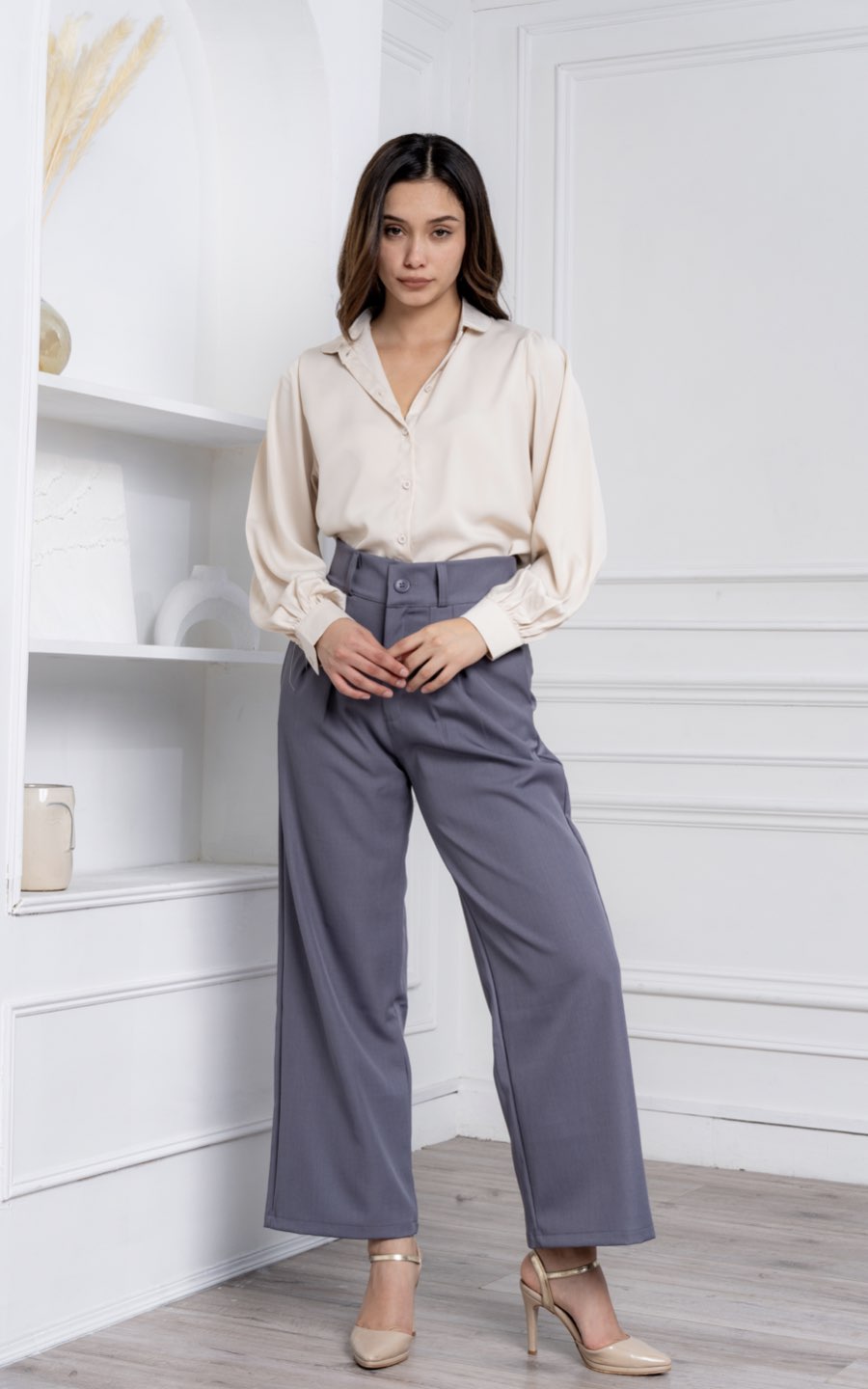 BLUSA ESTHER BEIGE | FLAVIAMA