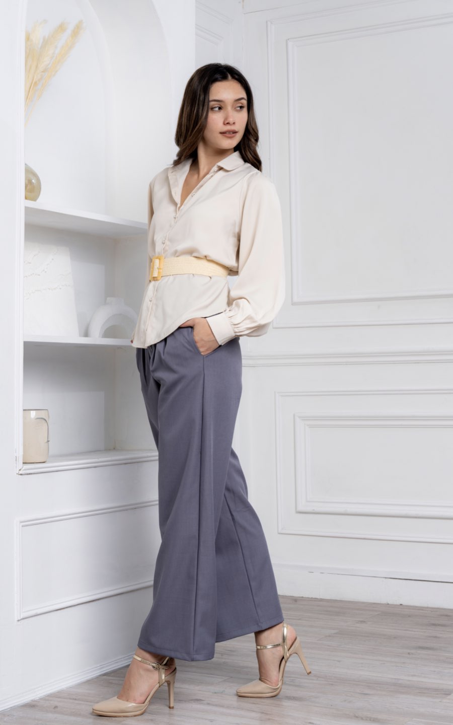 BLUSA ESTHER BEIGE | FLAVIAMA