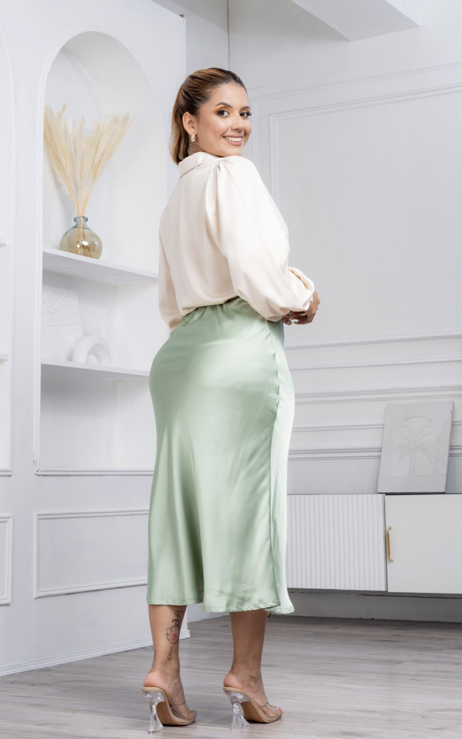 FALDA ELENA VERDE | FLAVIAMA