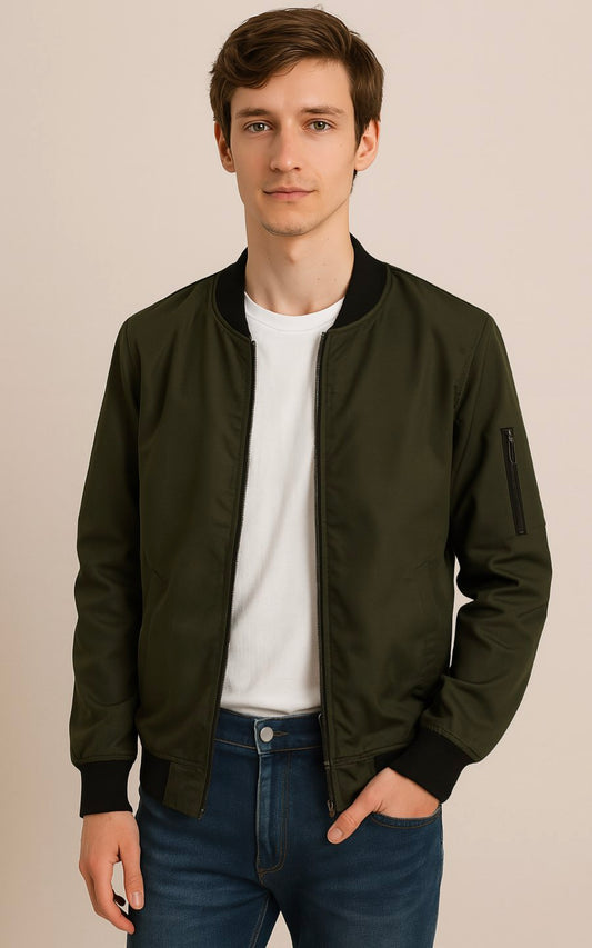 CASACA BOMBER VERDE | Wolf Merc