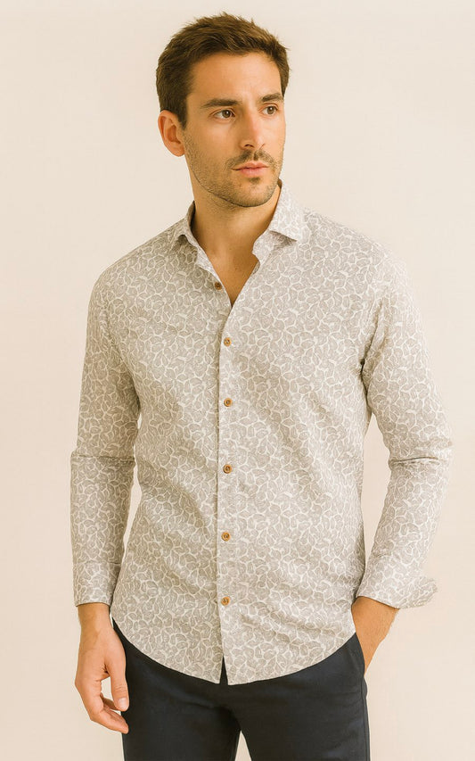 CAMISA MANGA LARGA DISEÑO | GARETTO COLLECTION
