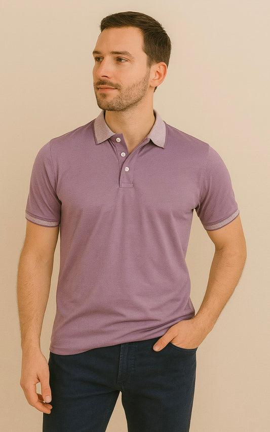 POLO ALGODON LILA | GARETTO COLLECTION