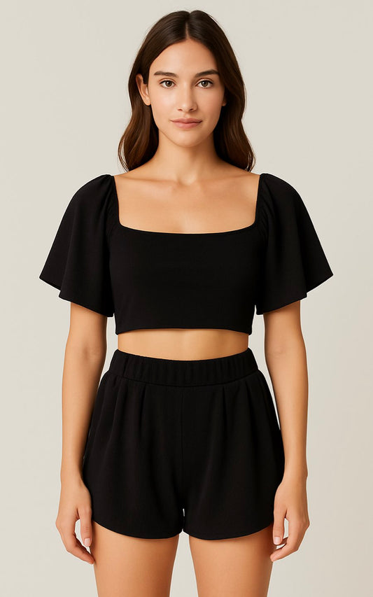 CONJUNTO SHA NEGRO | KAPRICHOS