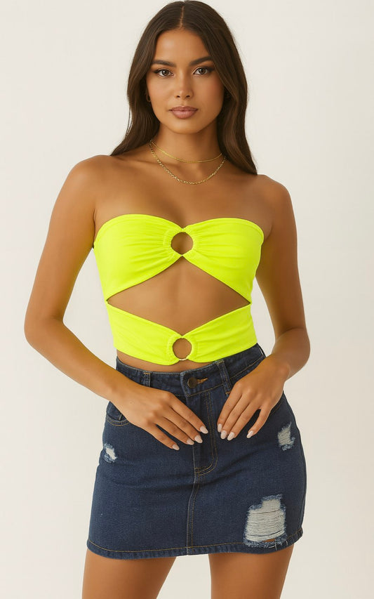 TOP EVA AMARILLO | KAPRICHOS