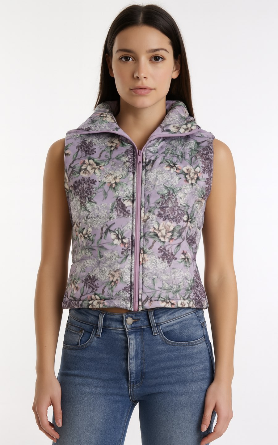 CHALECO PUFFER LILA | KAPRICHOS