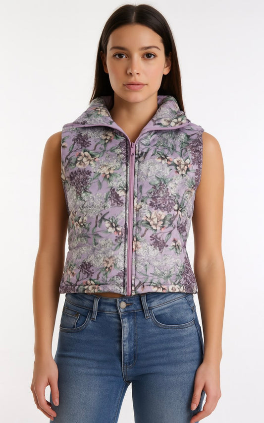 CHALECO PUFFER LILA | KAPRICHOS