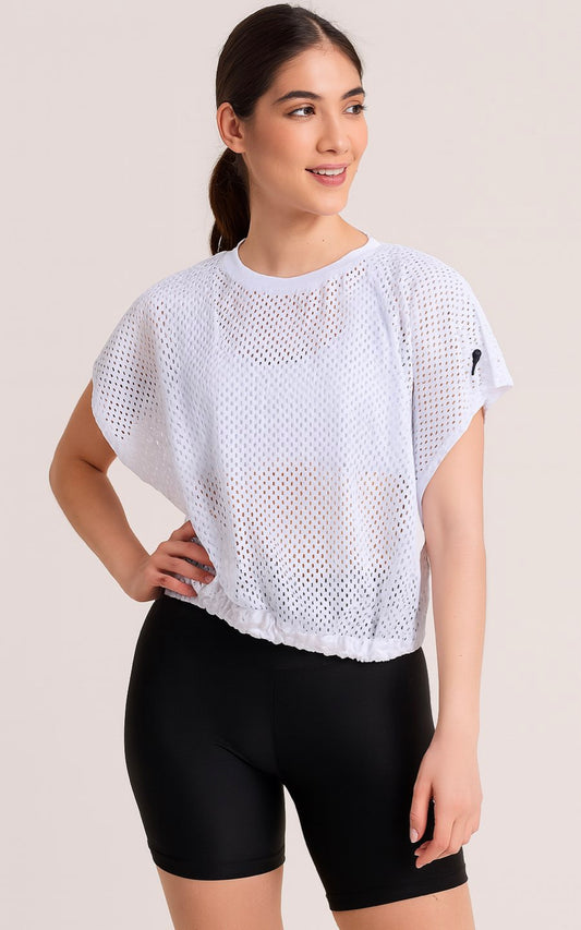 SUDADERA BRISA BLANCO | MYA LINE FITNESS