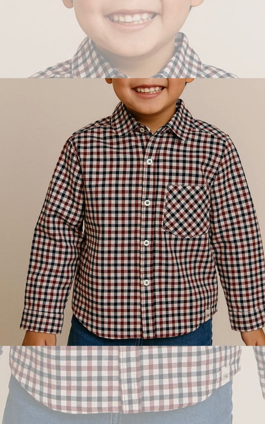 CAMISA LEÑADOR ROJO | ANGELA