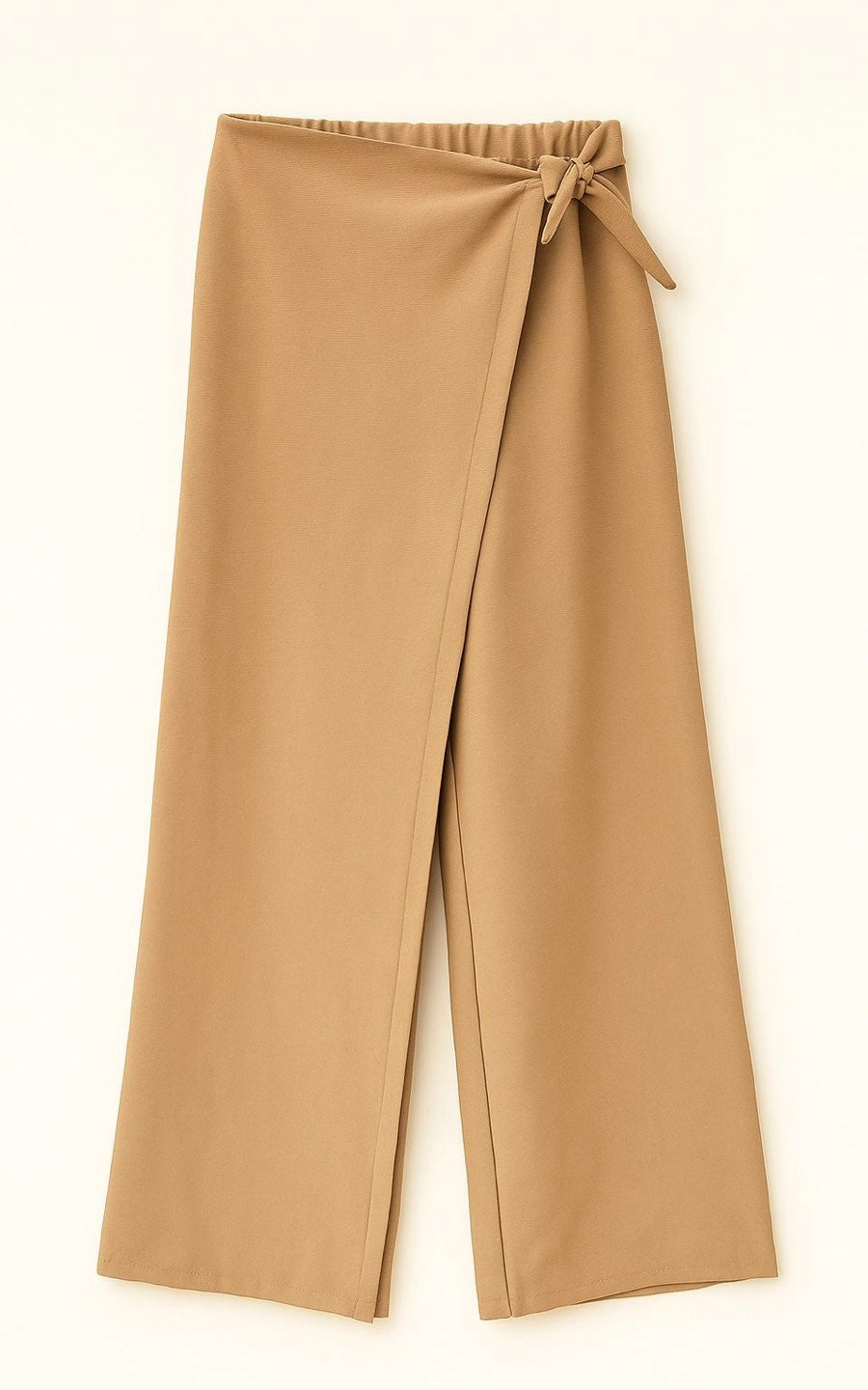 FALDA PALAZZO BEIGE | ANGELA