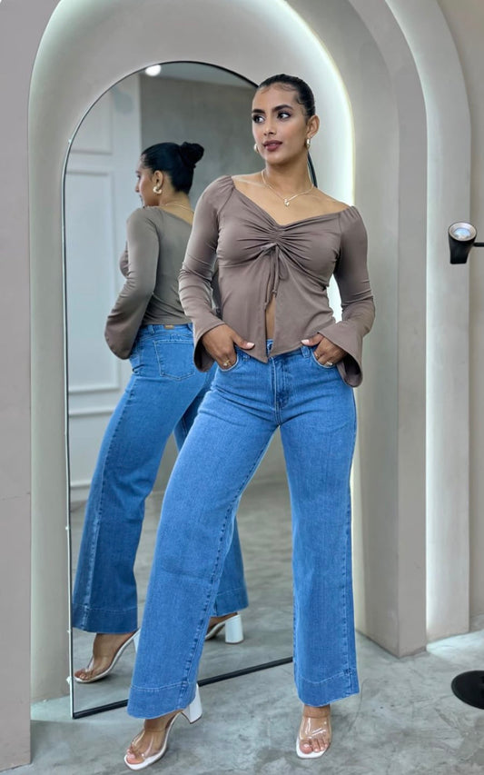 PANTALÓN SOL CELESTE | DAMAGYS JEANS