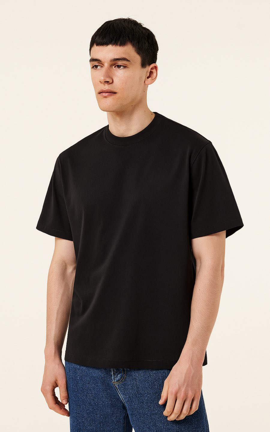 POLO OVERSIZED NEGRO SKEEP S