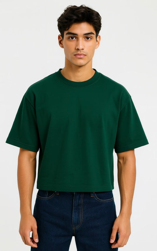 POLO BOXY FIT VERDE GP | SKEEP