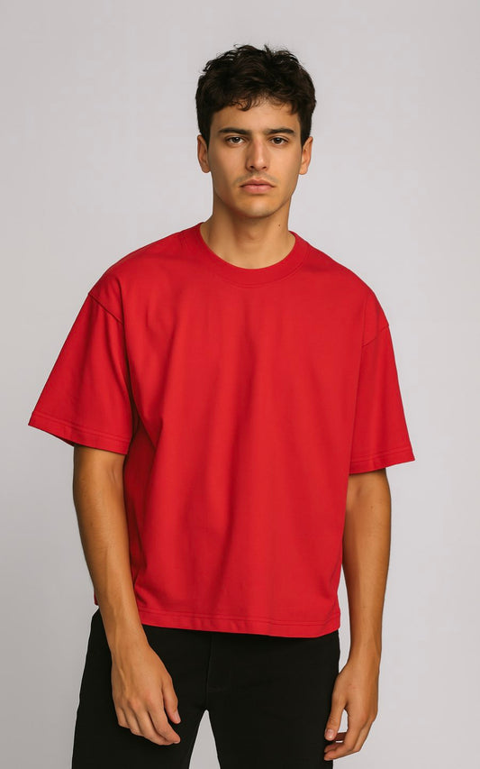 POLO BOXY FIT ROJO | SKEEP