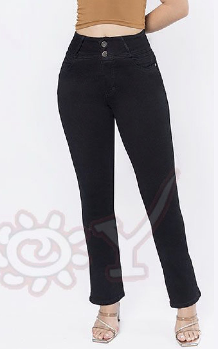 PANTALÓN CLAU NEGRO | JEANS ROY