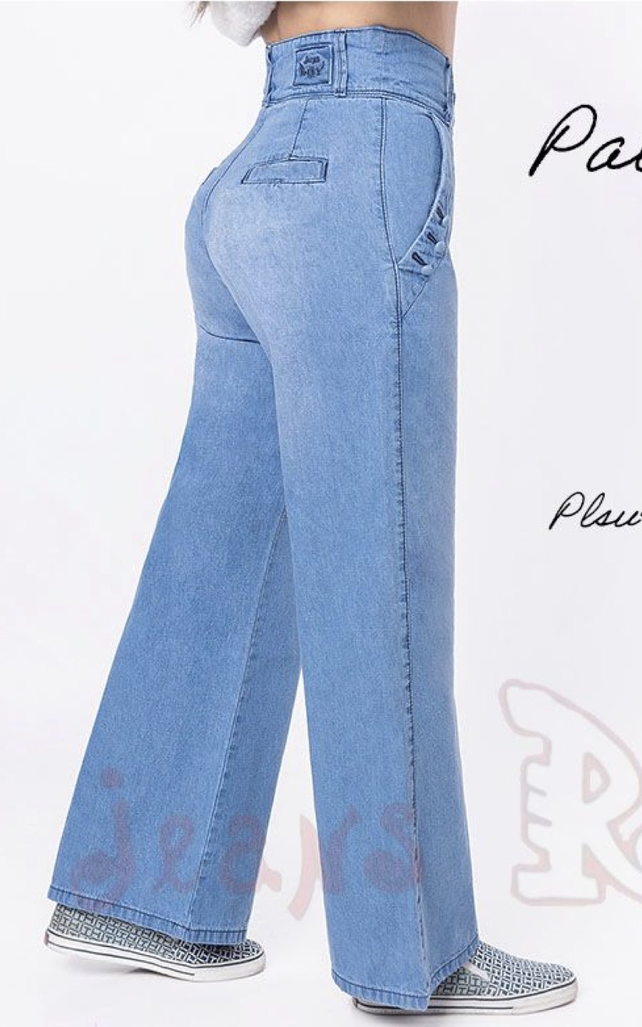 PANTALÓN LUISA CELESTE | JEANS ROY