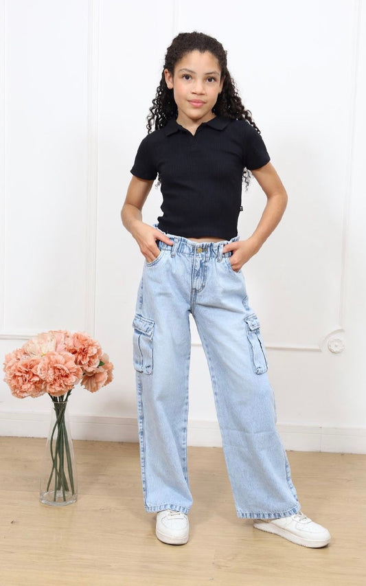 PANTALÓN ELI CELESTE | GARIS GARISITAS