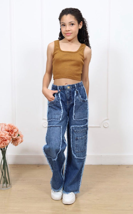 PANTALÓN LIA AZUL | GARIS GARISITAS