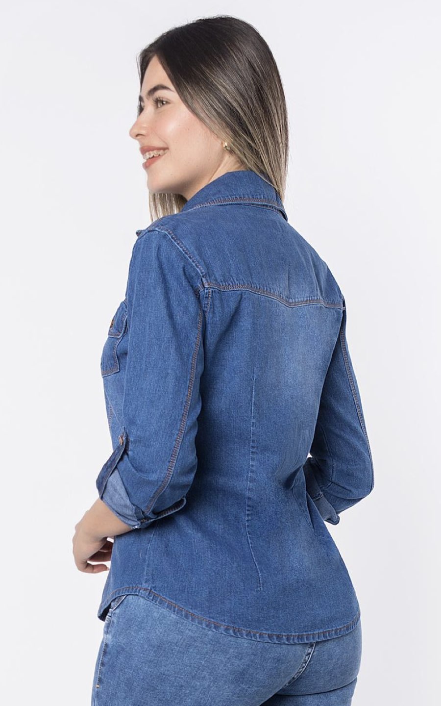BLUSA JEANS AZUL | JIVA JEANS
