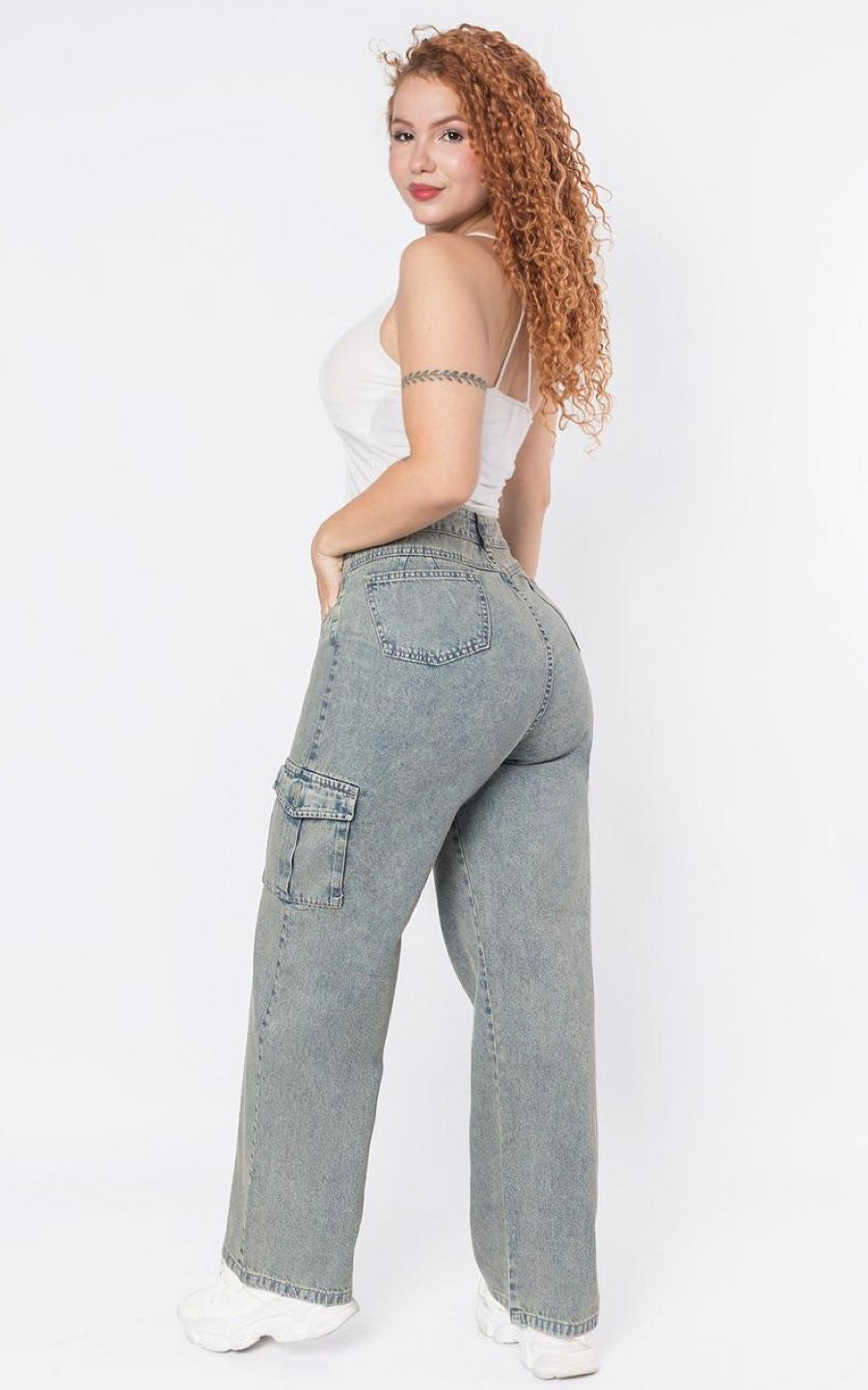 PANTALÓN JEANS PLOMO | JIVA JEANS