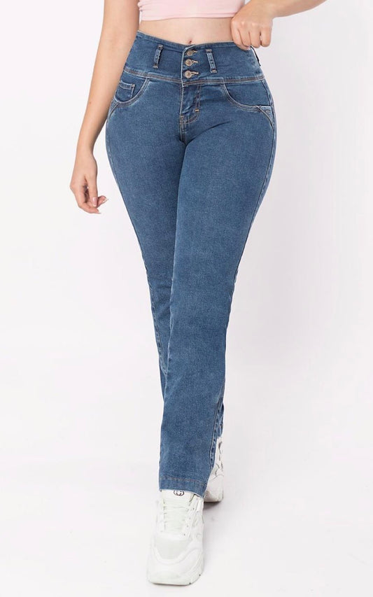 PANTALÓN JEANS MAR AZUL | JIVA JEANS