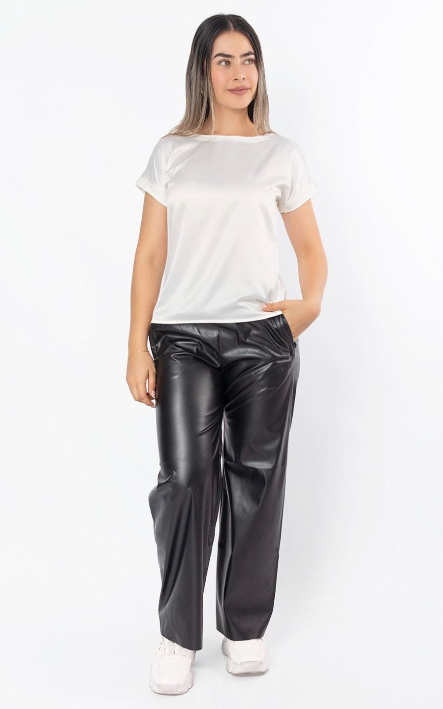 POLO SATEEN GRIS | BOOM