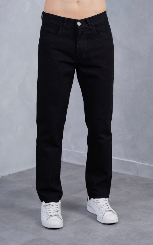 JEANS RÍGICO CLÁSICO NEGRO | Wolf Merc