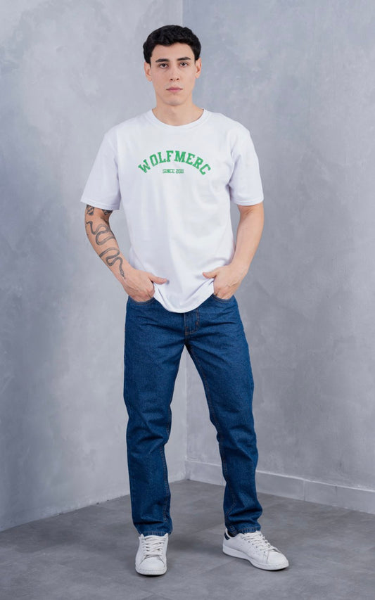 JEANS RÍGICO CLÁSICO AZUL | Wolf Merc