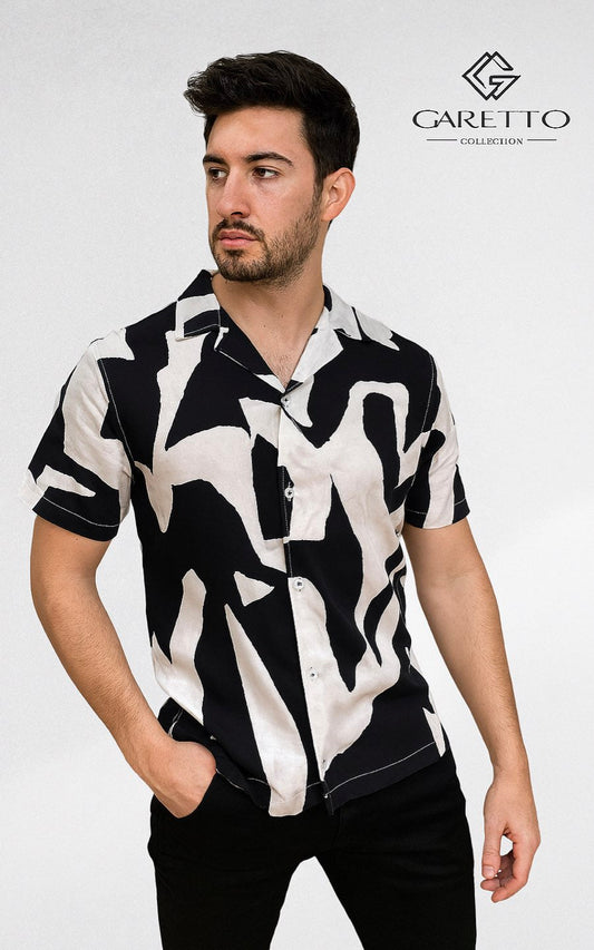 CAMISA LEO SUBLIMADO | GARETTO COLLECTION