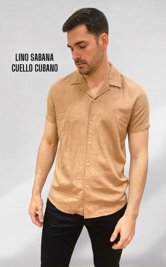 CAMISA ABEL BEIGE | GARETTO COLLECTION