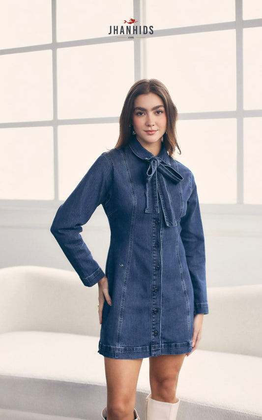 VESTIDO WANDA AZUL | JHAN HIDS