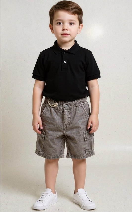 BERMUDA DINO GRIS | GARIS GARISITAS