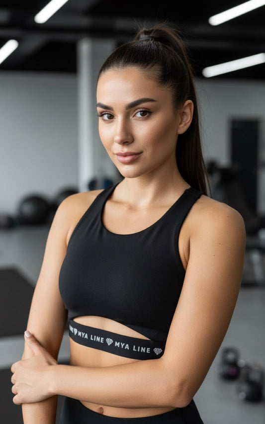 TOP OCEANO GRIS | MYA LINE FITNESS