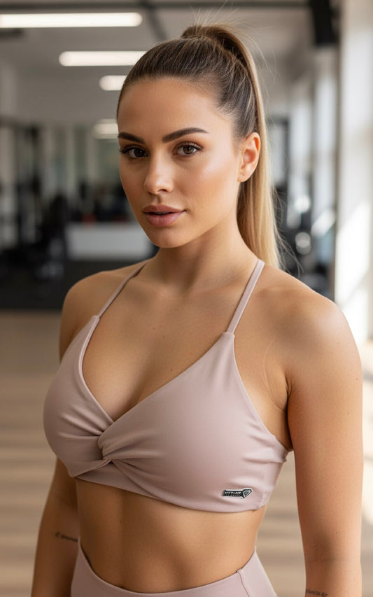 TOP BONETTA NUDE  | MYA LINE FITNESS