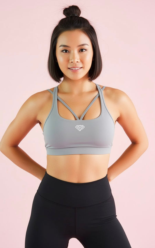 TOP TEMPO GRIS | MYA LINE FITNESS