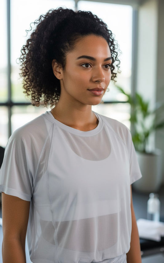 SUDADERA FLORENCIA BLANCO | MYA LINE FITNESS