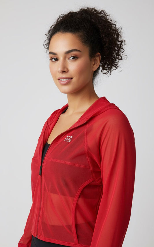 CASACA BÉLGICA ROJO | MYA LINE FITNESS